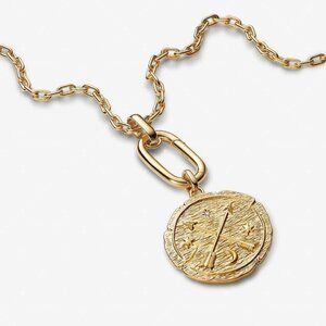 Pandora Crossing Arrows Oversized Medallion Charm